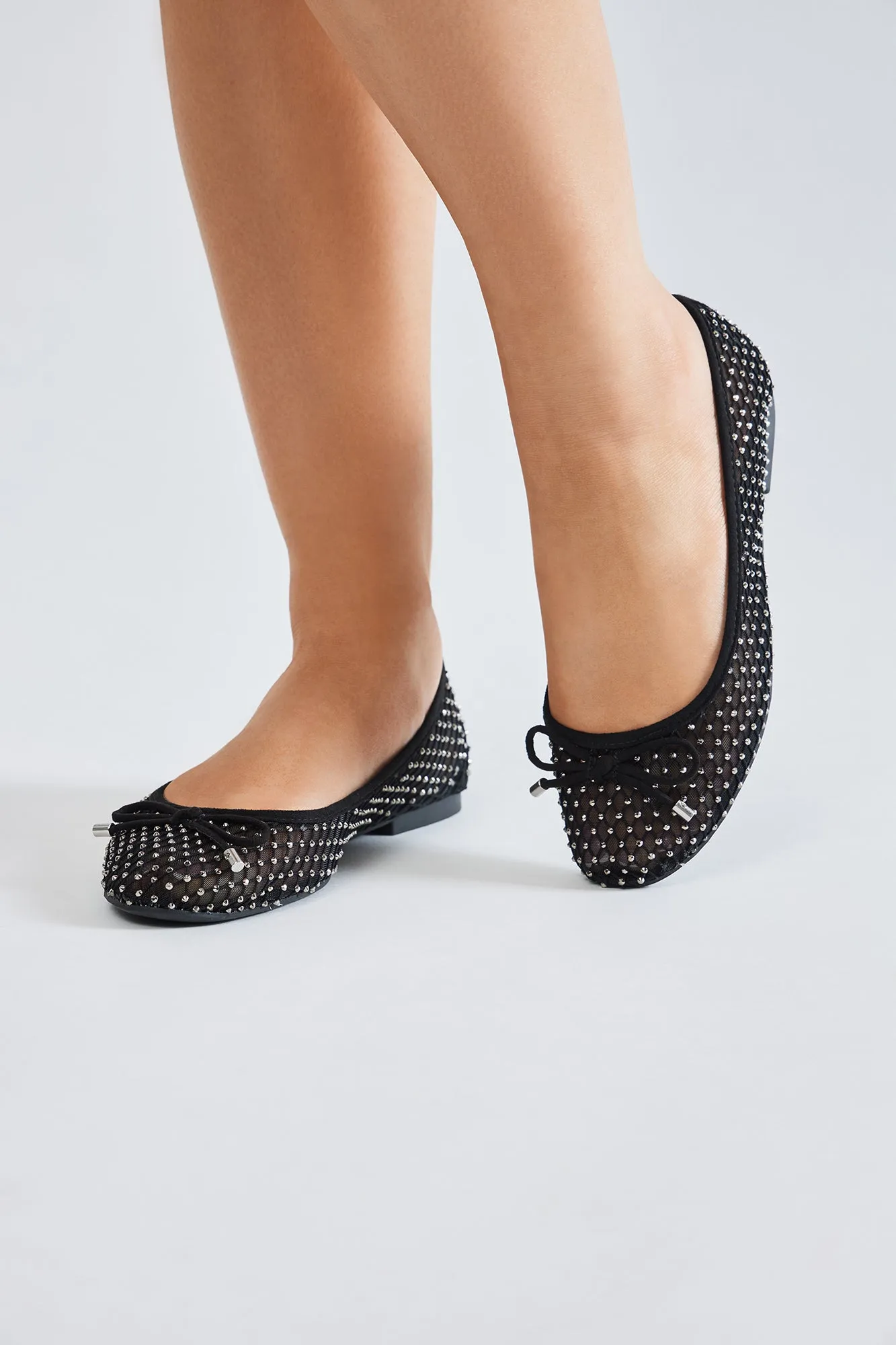 Acting Sweet Ballet Flats - Black