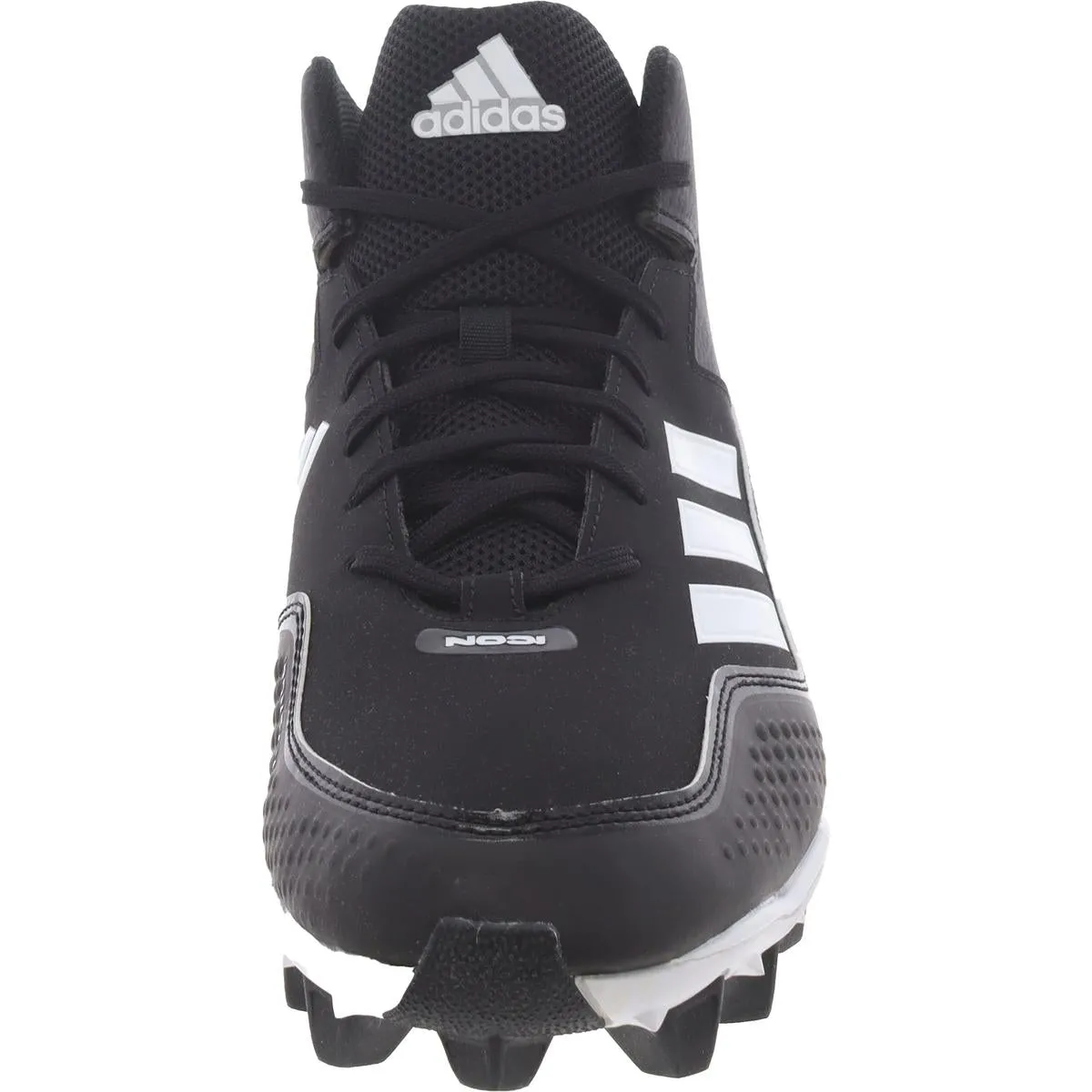 Adidas Mens ICON 7 MID Faux Leather Trainer Cleats