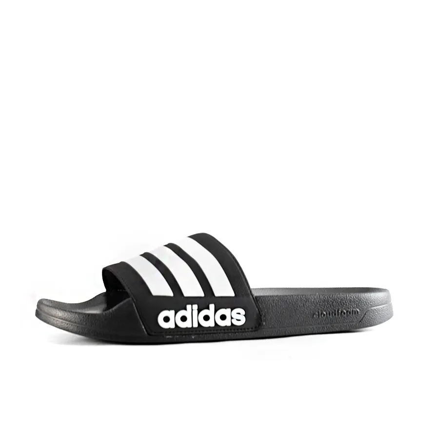 Adilette Shower Slide Black / White / Black