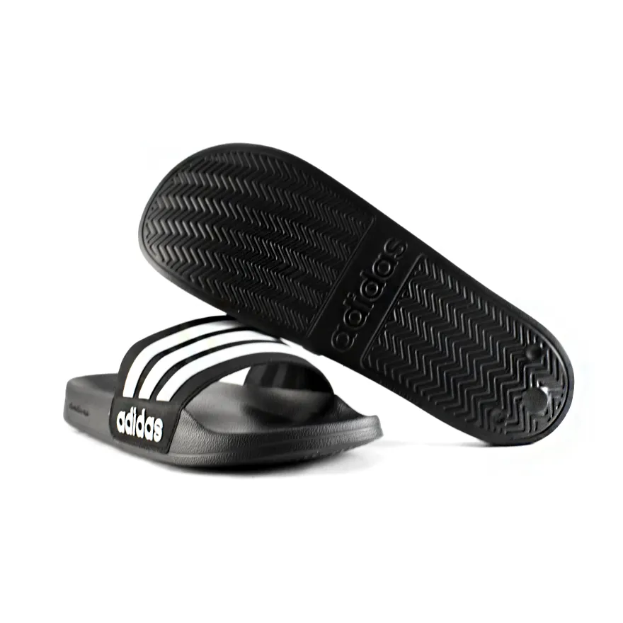 Adilette Shower Slide Black / White / Black