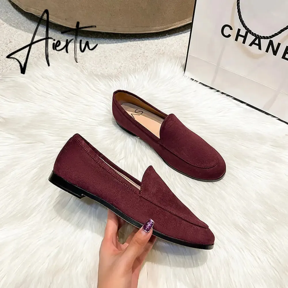 Aiertu  Half Slippers Women Summer Wear Muller Shoes New Flat Sandals Loafers Shoes