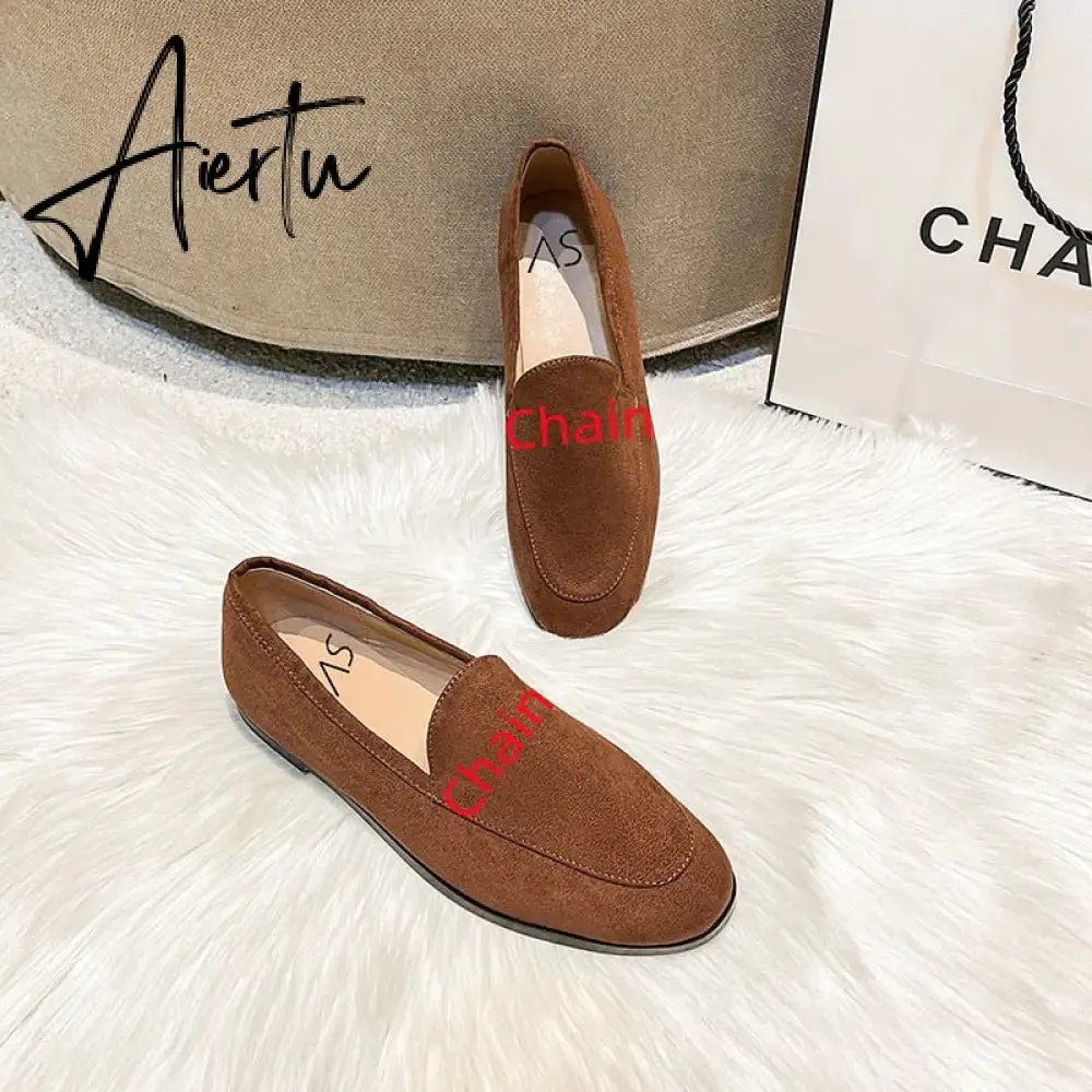 Aiertu  Half Slippers Women Summer Wear Muller Shoes New Flat Sandals Loafers Shoes