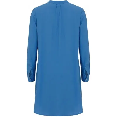 Airy Blue Shirt Dress