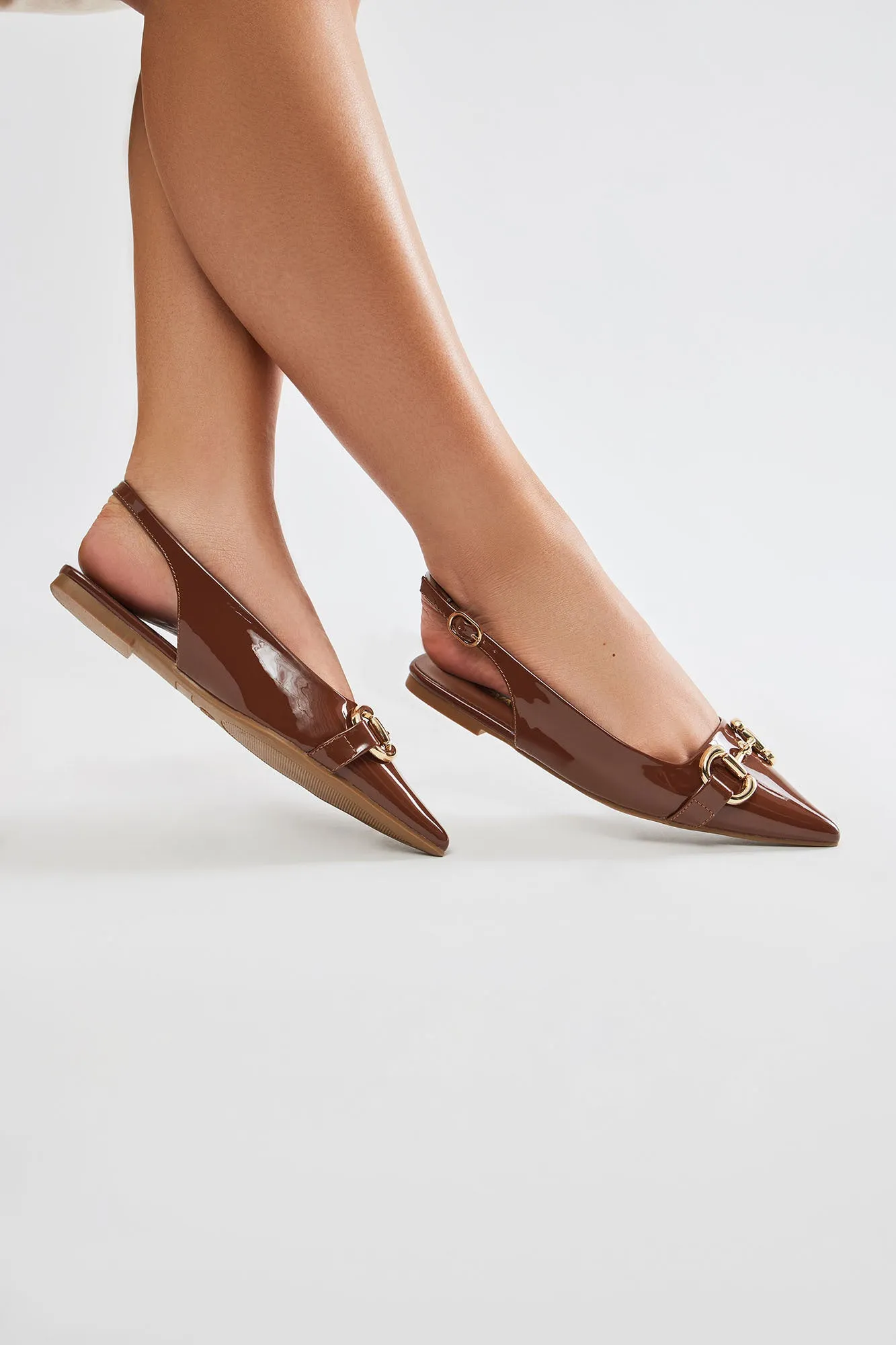 All Day Long Flats - Cognac