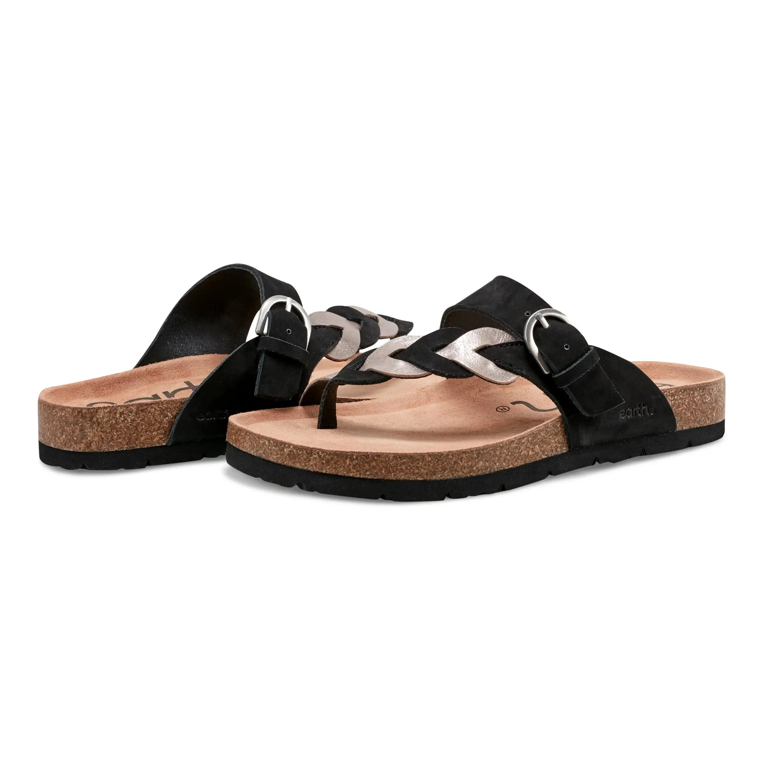 Alyce Casual Braided Flat Slip-On Sandals