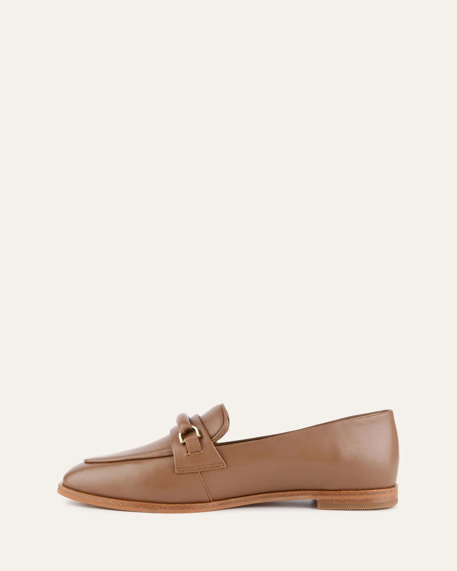 ATHENA LOAFERS CARAMEL LEATHER