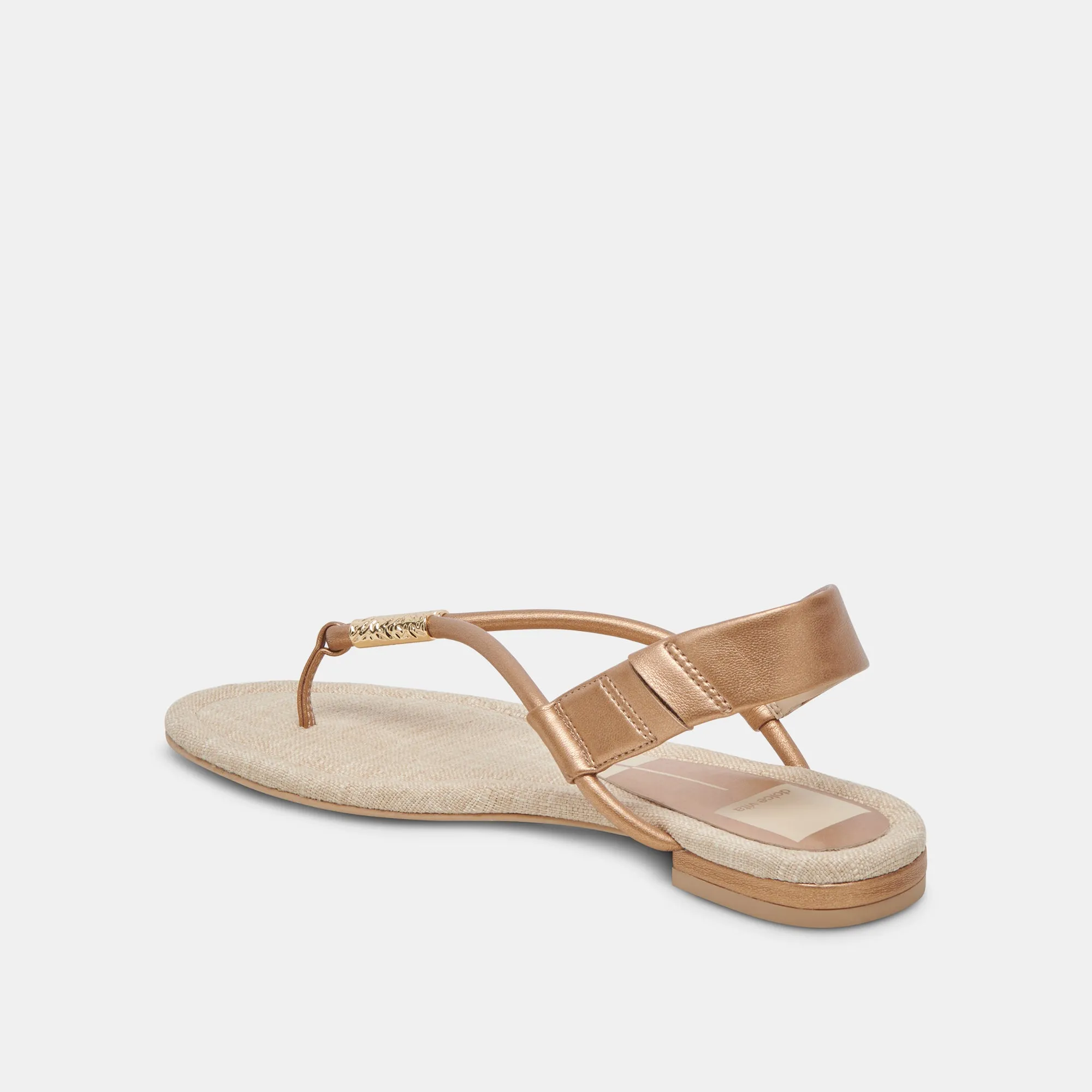 BACEY SANDALS COPPER METALLIC STELLA