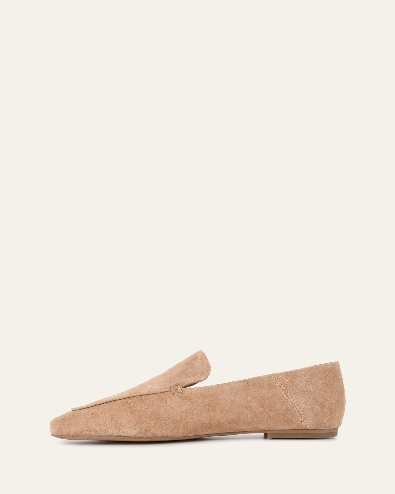 BEAN LOAFERS TAN SUEDE