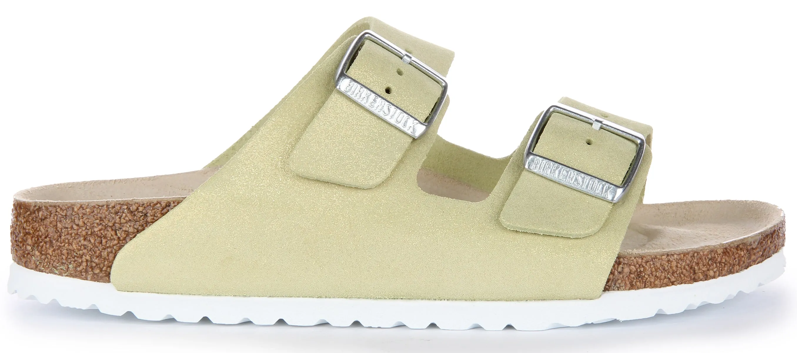 Birkenstock Arizona Bs In Light Green | Narrow Fit