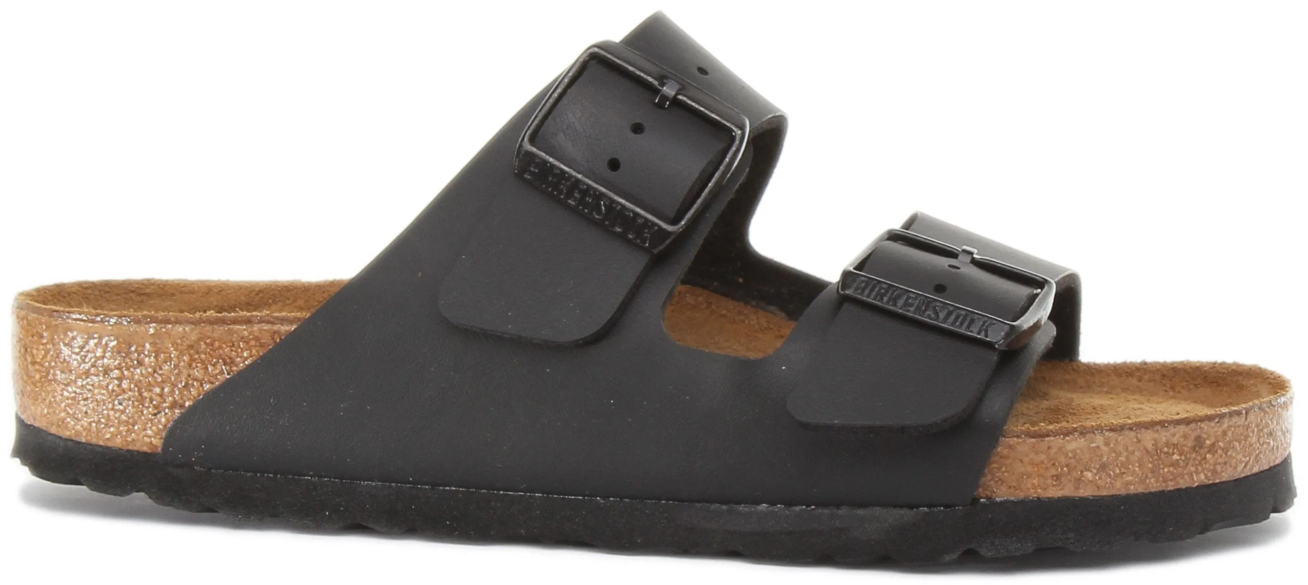 Birkenstock Arizona Soft Footbed In Black Regular Fit | Regular Fit