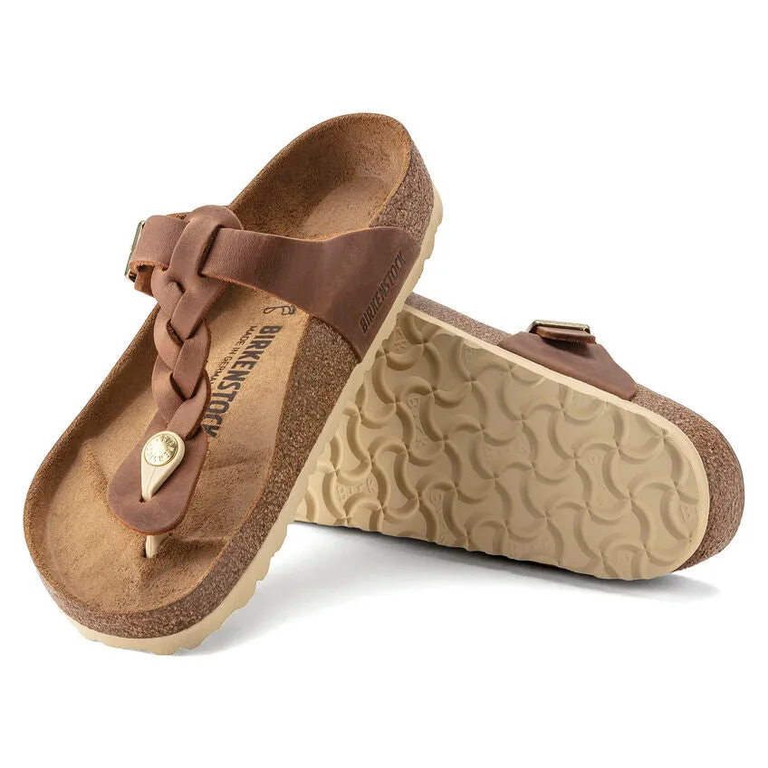 Birkenstock Gizeh Braided Leather Sandals Women's