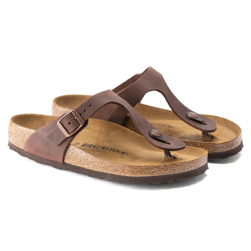 Birkenstock Women's Gizeh - Habana | Oiled Leather 743831