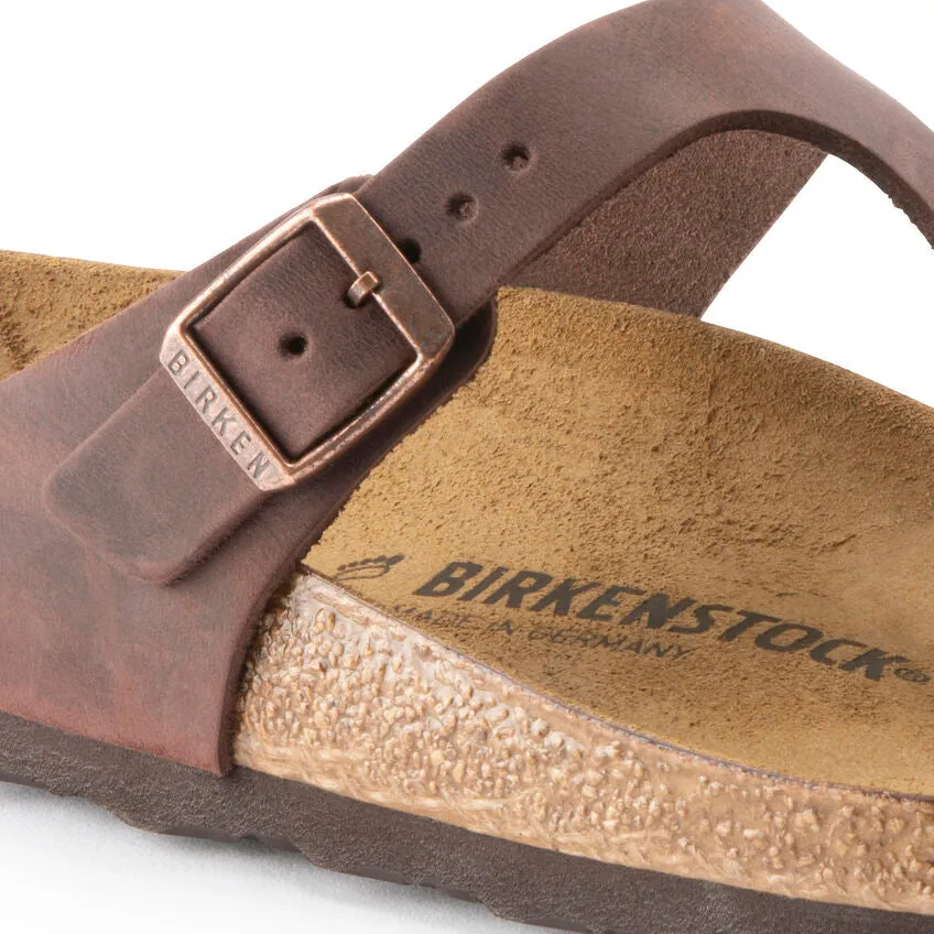 Birkenstock Women's Gizeh - Habana | Oiled Leather 743831