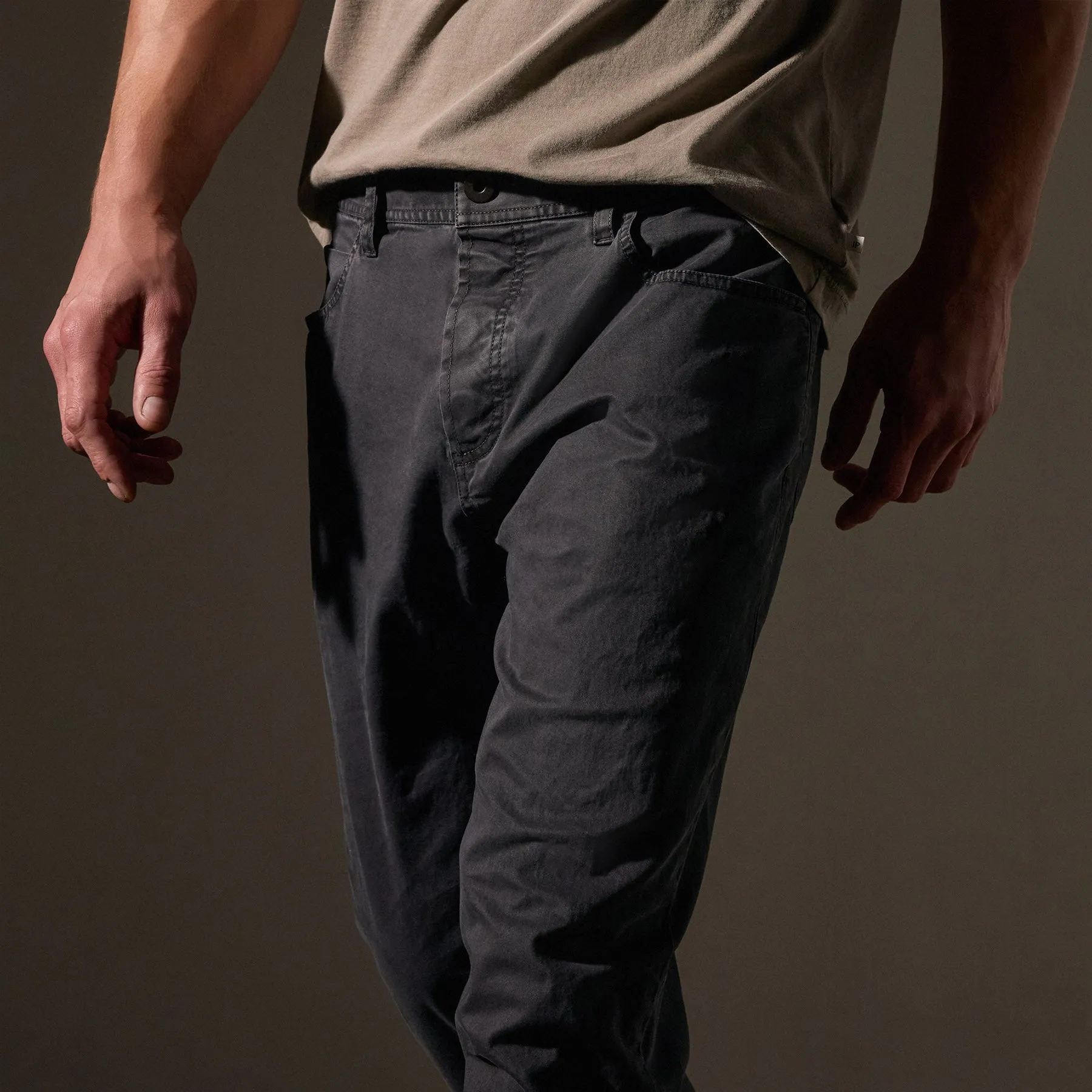 Brushed Twill 5 Pocket Pant - Magma Pigment