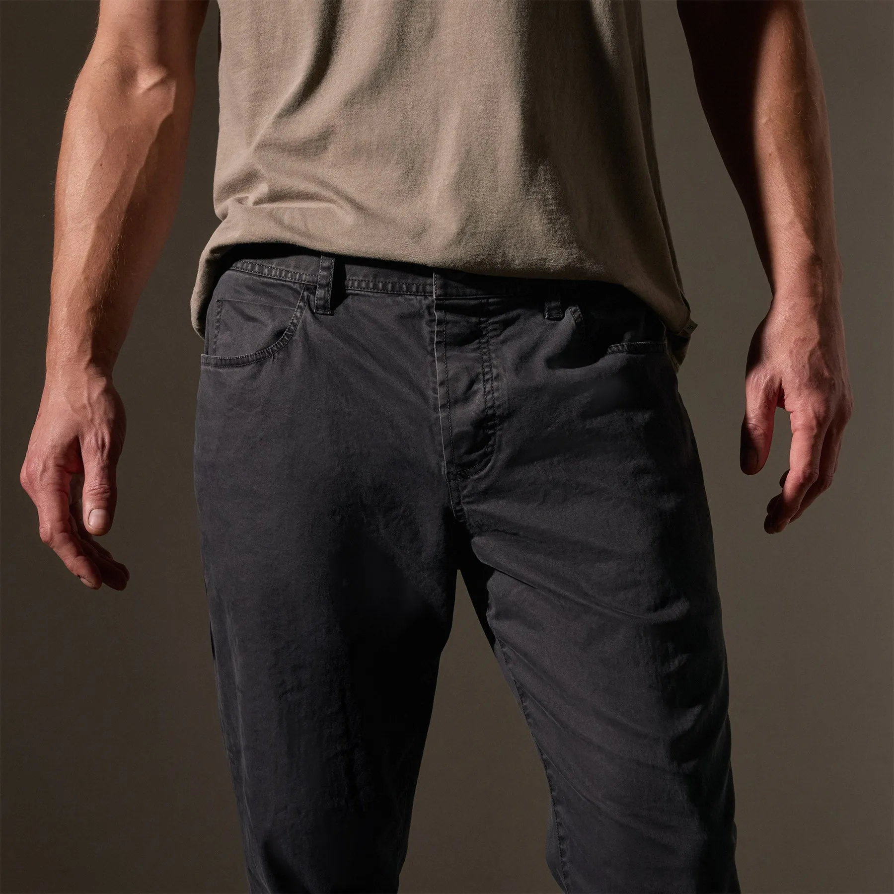 Brushed Twill 5 Pocket Pant - Magma Pigment