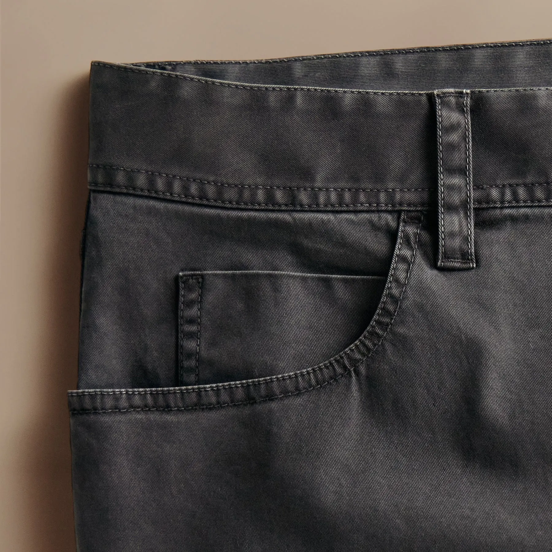 Brushed Twill 5 Pocket Pant - Magma Pigment