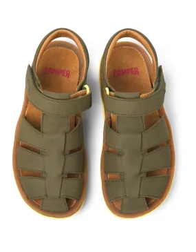 CAMPER BICHO CLOSED SANDAL SS23 - OLIVE GREEN