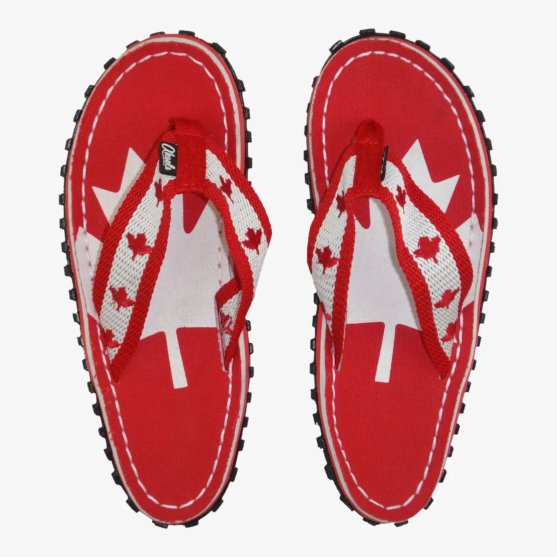 Canadian Flag Sandals