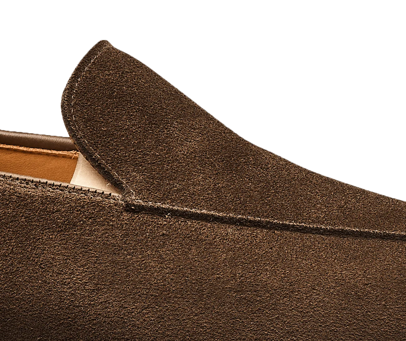 Cannes Dark Brown Calf Suede