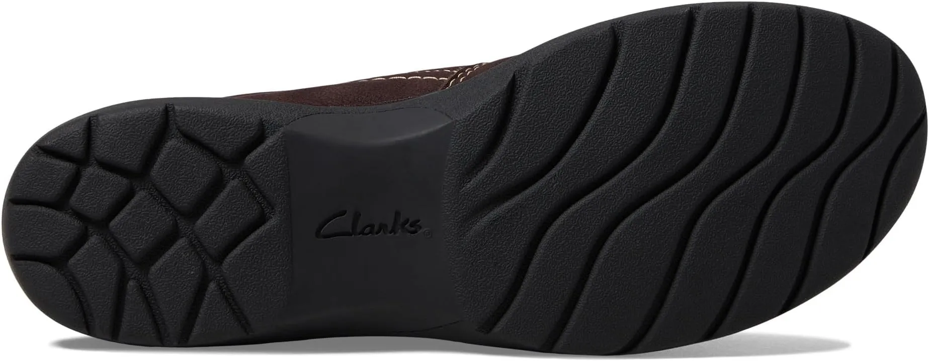 Carleigh Ray Clarks Loafers in Dark Brown Nubuck