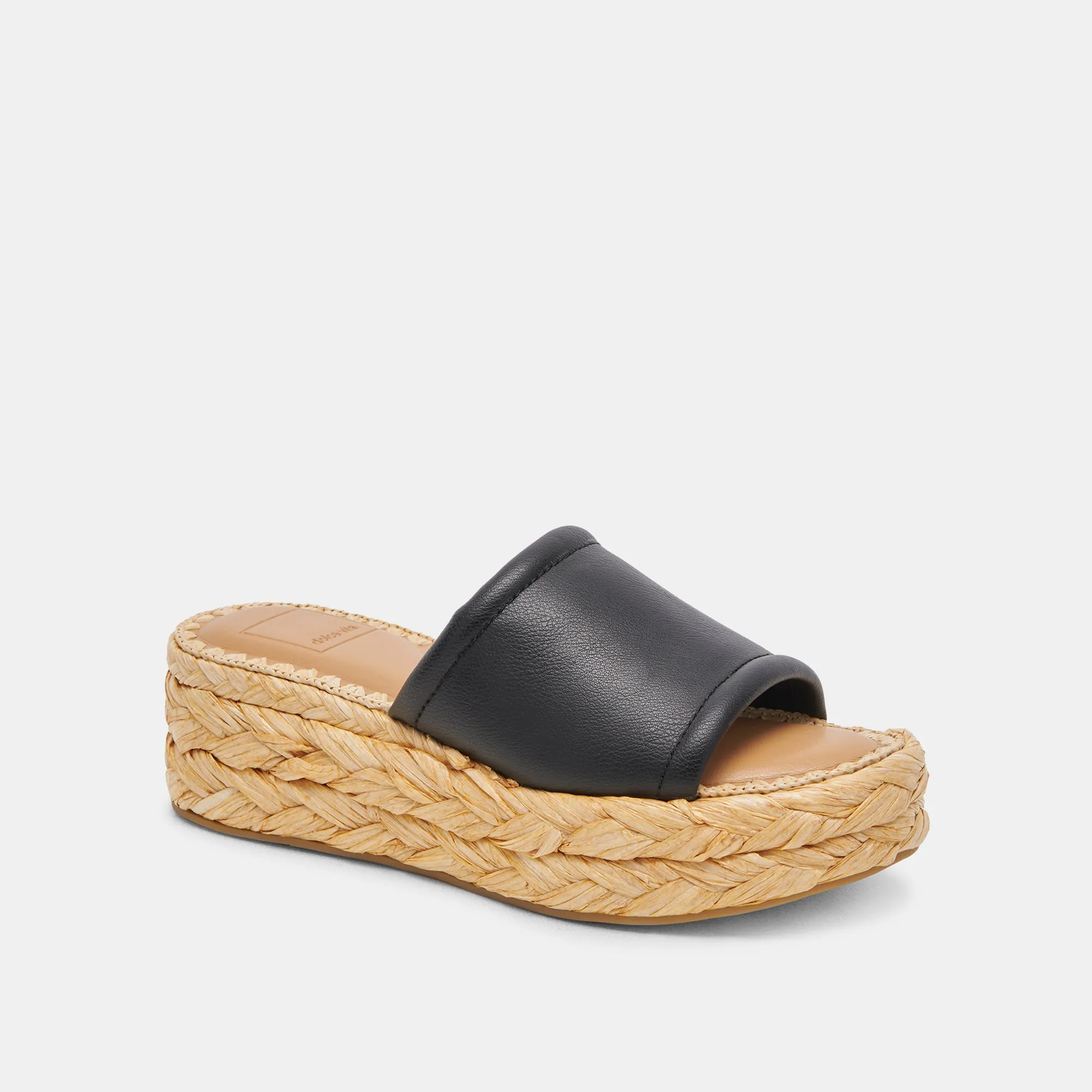 CHAVI SANDALS BLACK LEATHER