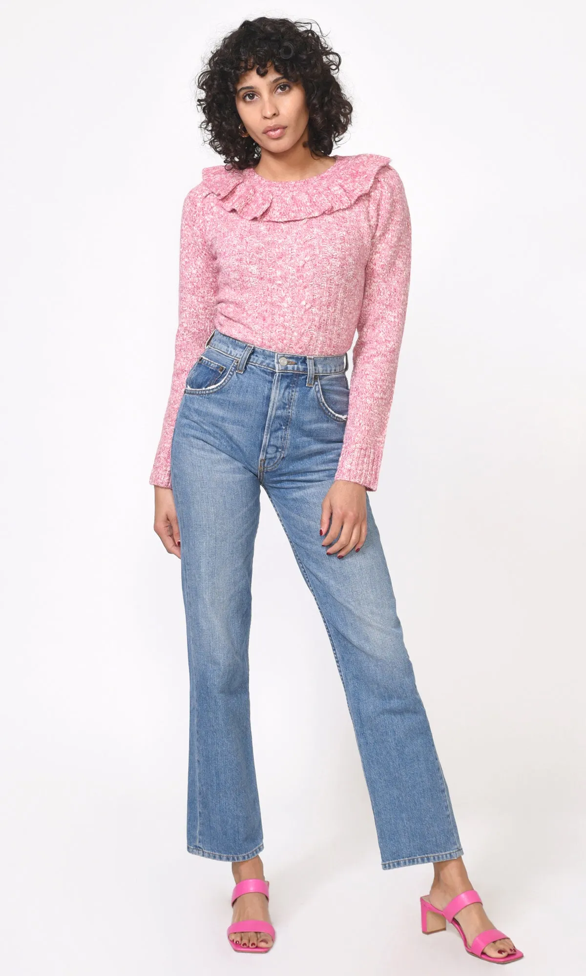 Claris Cozy Lurex Knit Sweater - FINAL SALE