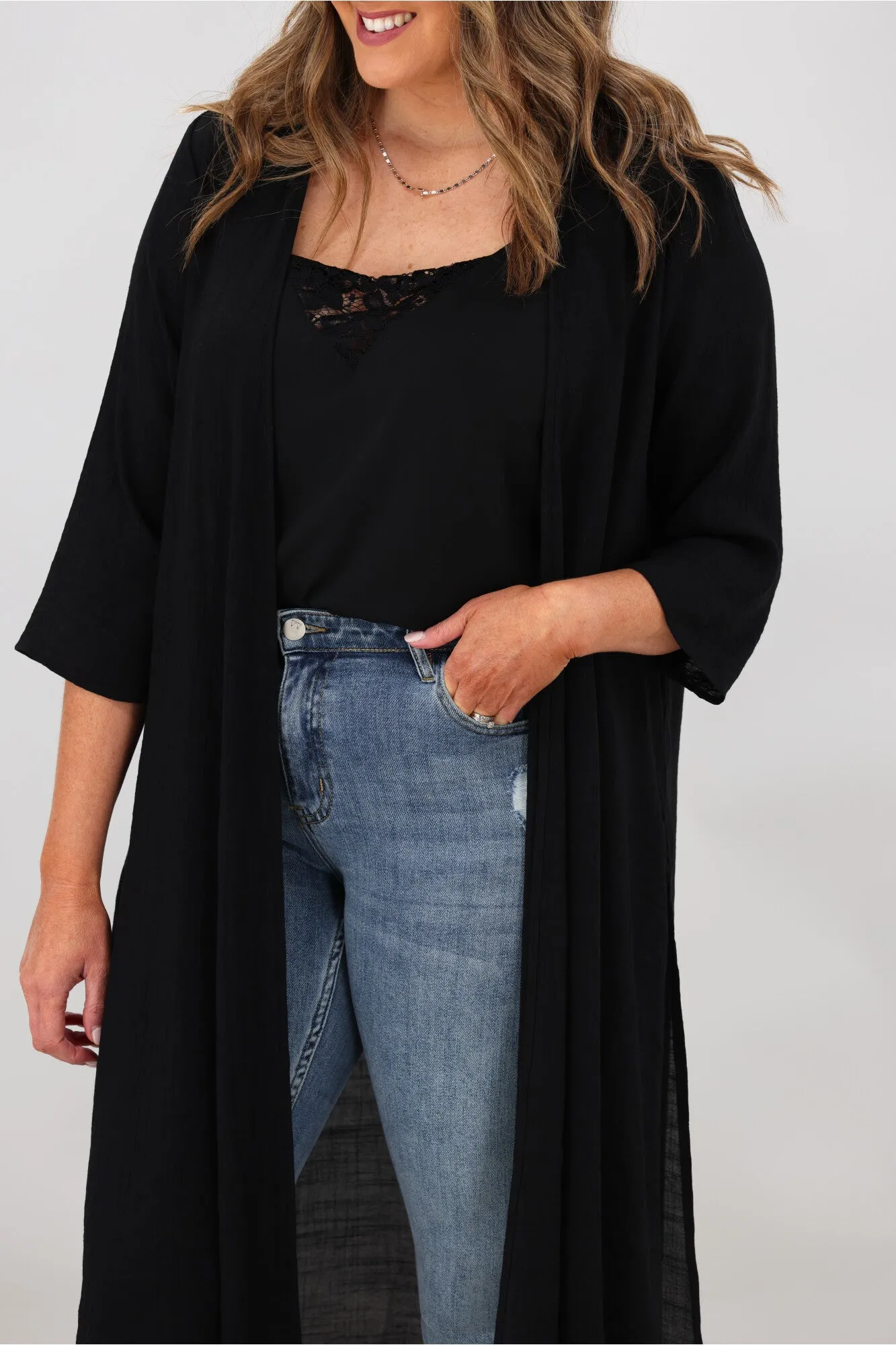 Clarity Nea Cardigan Black