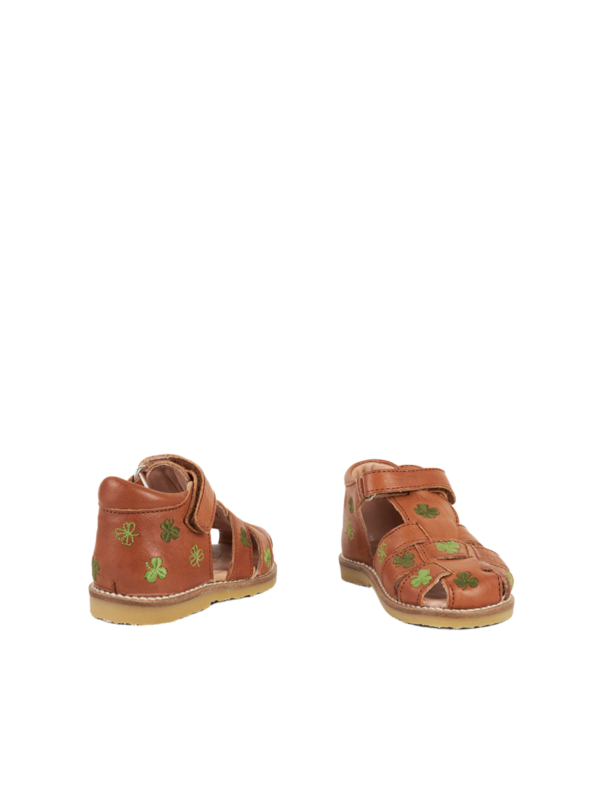 Clover Classic sandal - Cognac