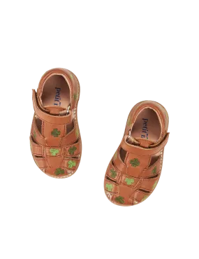 Clover Classic sandal - Cognac