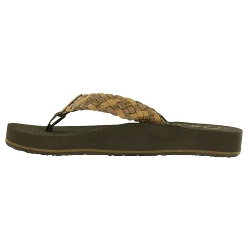 Cobian Women's Braided Bounce Flip Flops - Natural BRB10-965