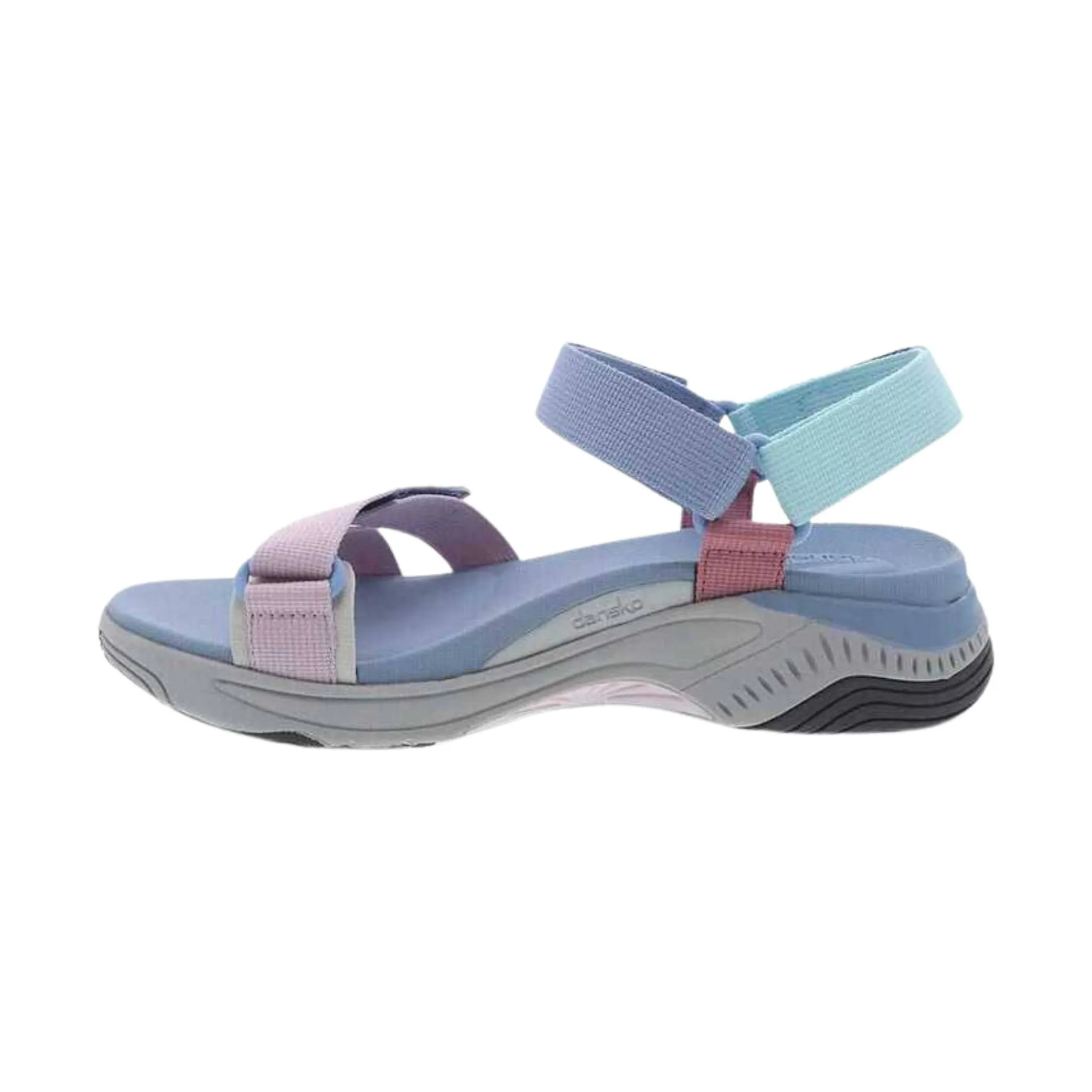 Dansko Women's Racquel Sandal - Sky Multi Webbing FINAL SALE