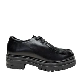 David Tyler Womens Classic E149 Black Oxford Shoes