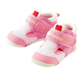 Double Russell First Walker Summer Shoes - Sakura