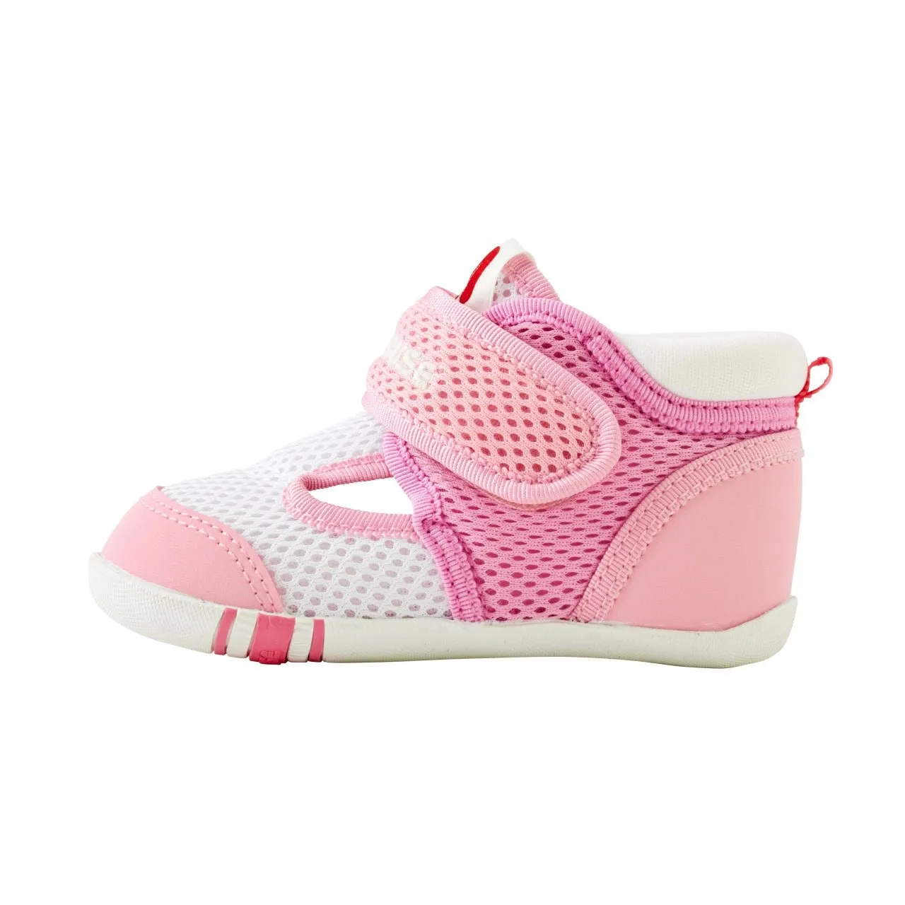 Double Russell First Walker Summer Shoes - Sakura