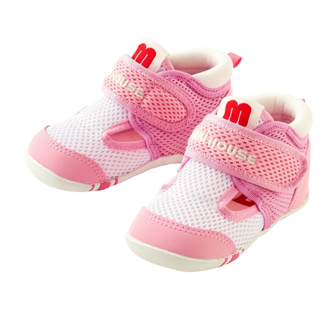 Double Russell First Walker Summer Shoes - Sakura