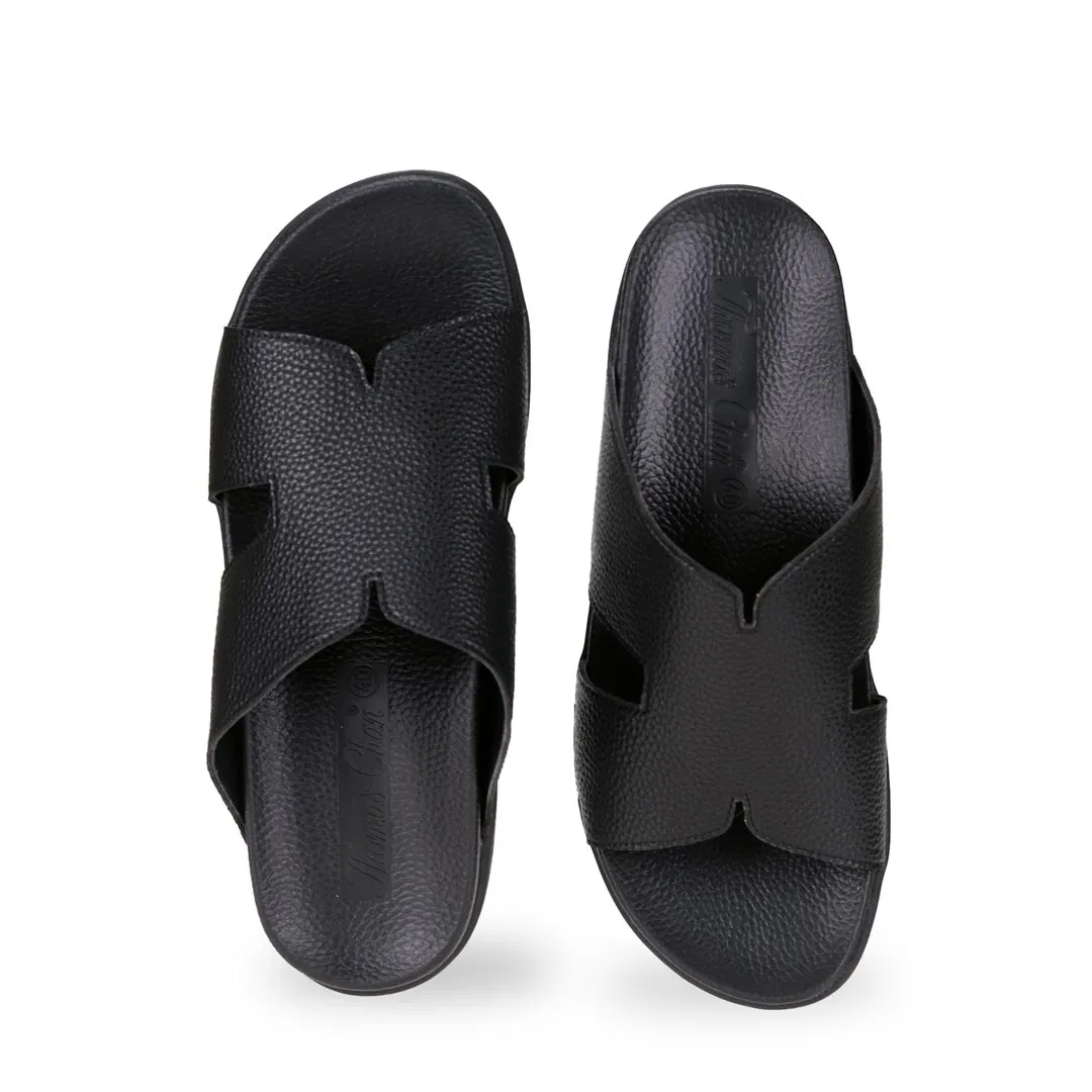 [Extra 20% off at cart] Men Classic H-Strap Leather Sandals