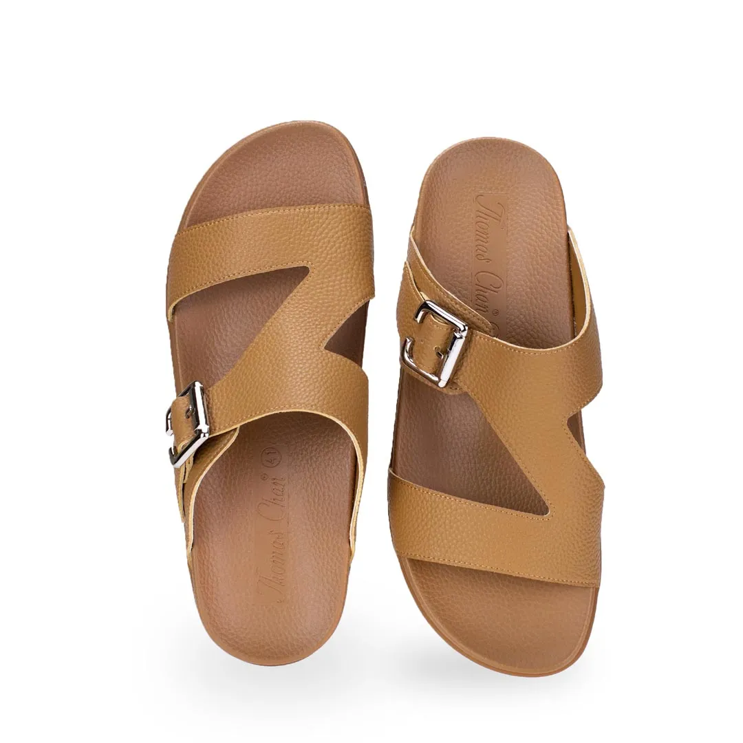 [Extra 20% off at cart] Men Zig Zag Buckle Sandals