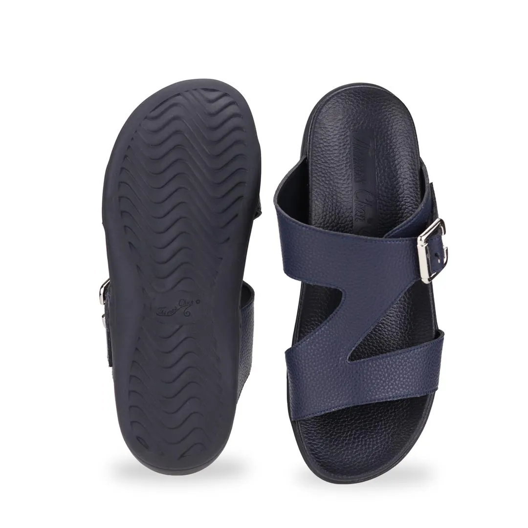 [Extra 20% off at cart] Men Zig Zag Buckle Sandals