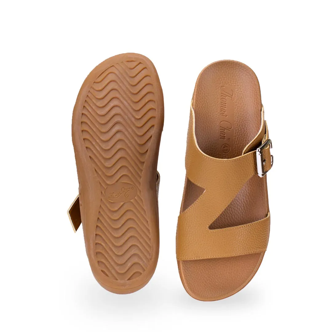 [Extra 20% off at cart] Men Zig Zag Buckle Sandals