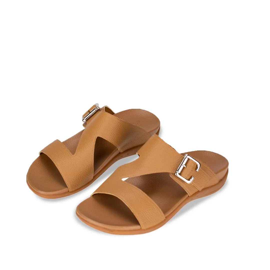 [Extra 20% off at cart] Men Zig Zag Buckle Sandals