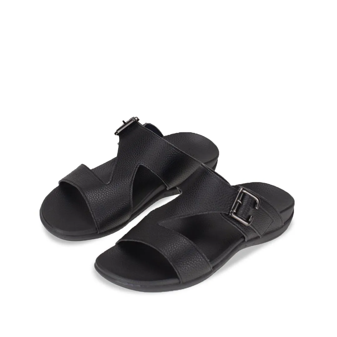 [Extra 20% off at cart] Men Zig Zag Buckle Sandals