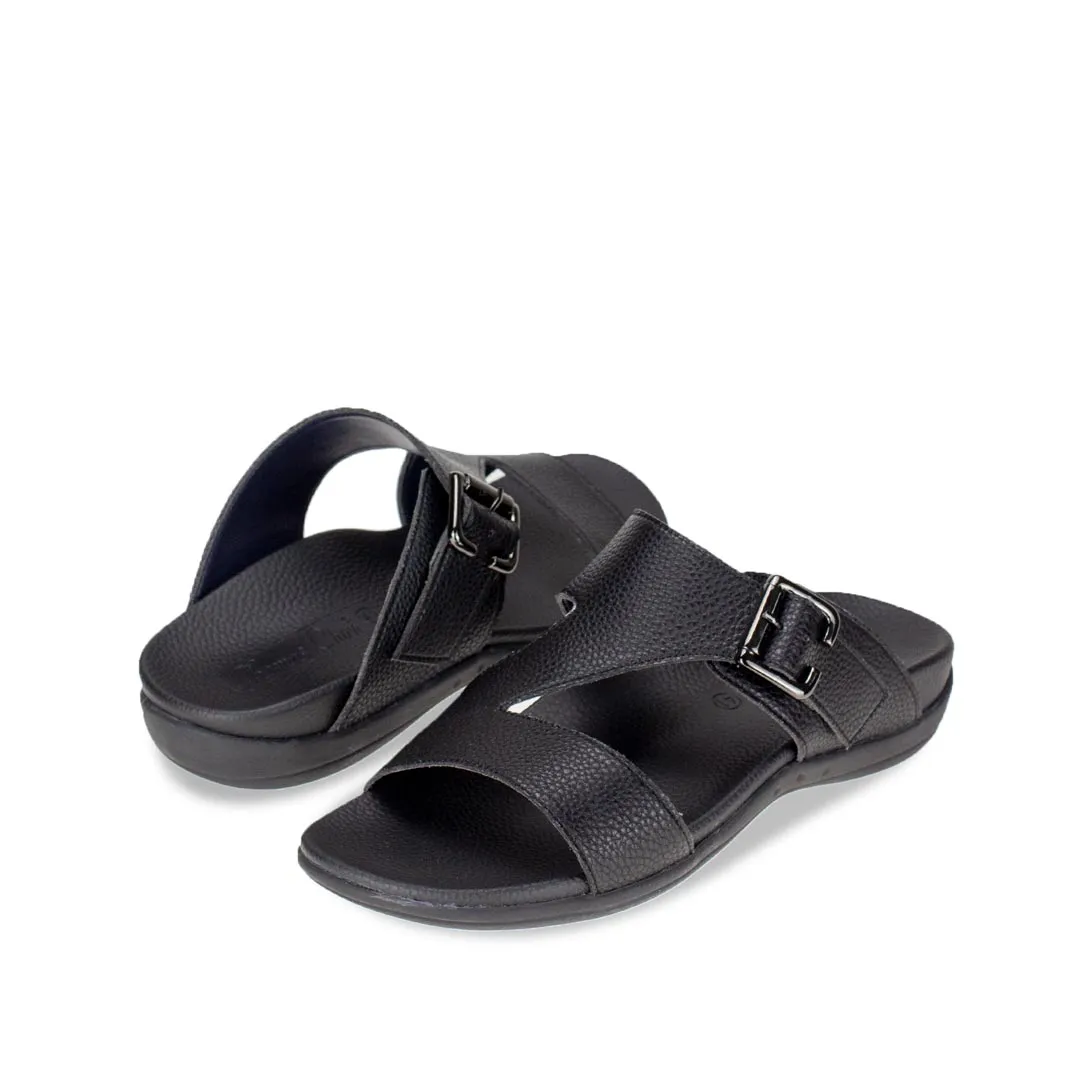 [Extra 20% off at cart] Men Zig Zag Buckle Sandals