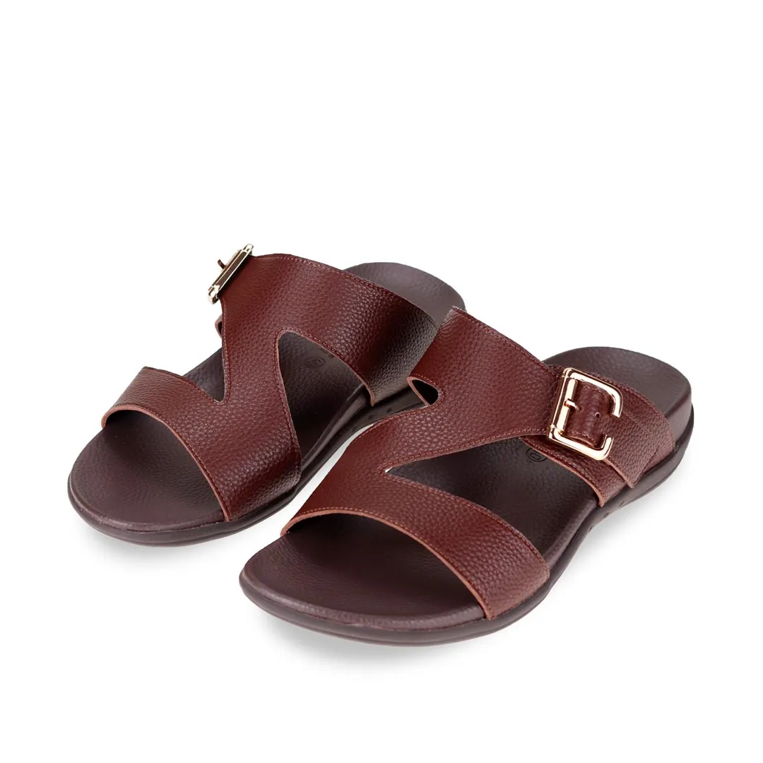 [Extra 20% off at cart] Men Zig Zag Buckle Sandals