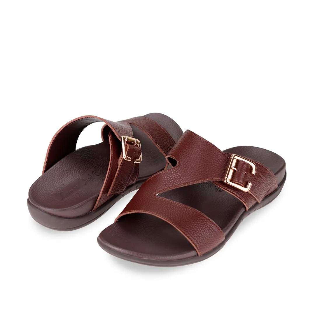 [Extra 20% off at cart] Men Zig Zag Buckle Sandals