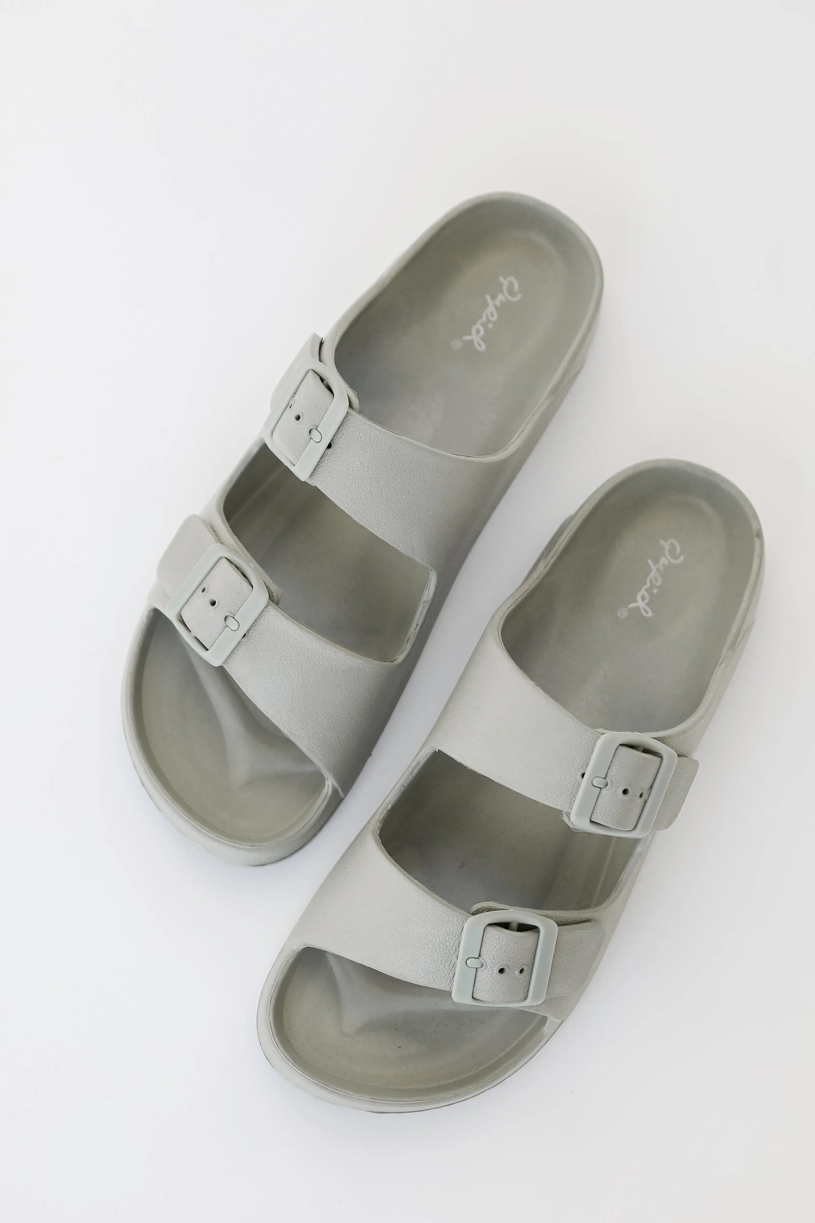 FINAL SALE - Maui Buckled Slide Sandals