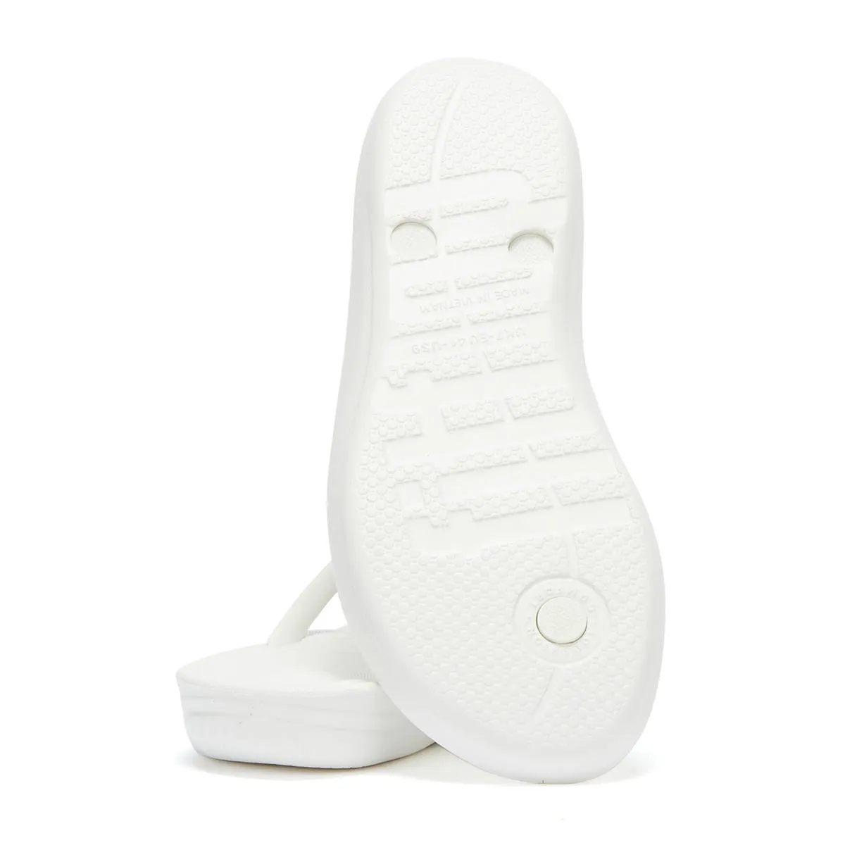 FitFlop iQushion Ergonomic Thongs White