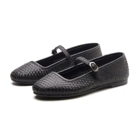 Gemma Womens Woven Mary Jane