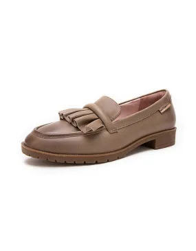 Genuine Leather Comfortable Oxfords Loafers