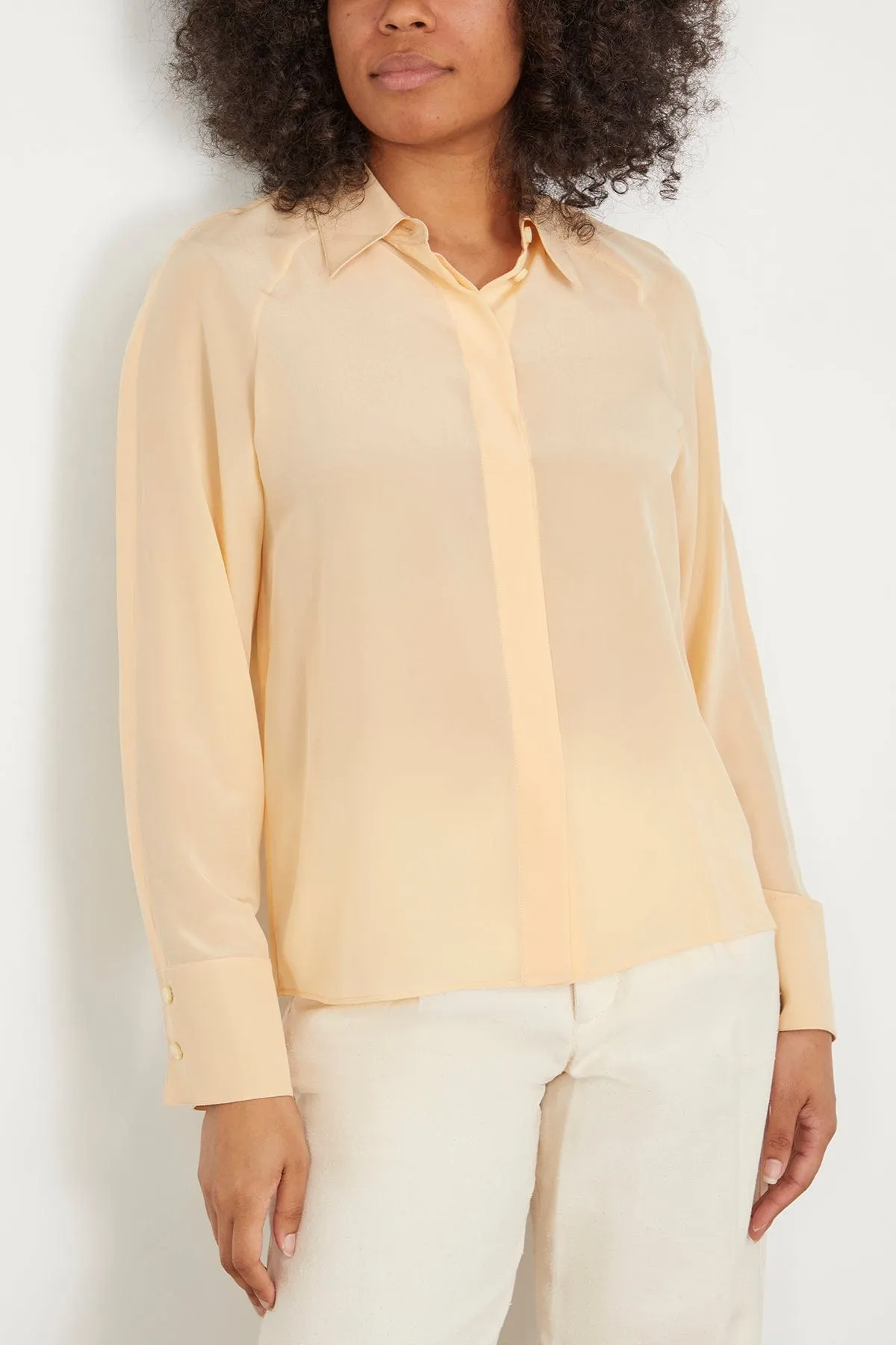 Gita Long Sleeve Top in Burro