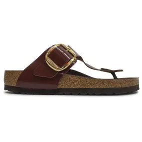 Gizeh Big Buckle Leather Unisex Toe Post Sandals